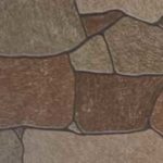 Carreau décoratif effet chemin de pierre – Tons marron