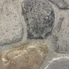 Carreau en béton décoratif – Pierres encastrées