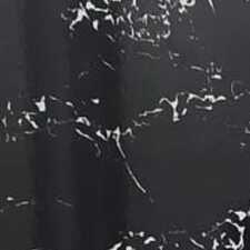 Carreau décoratif noir à éclaboussures blanches