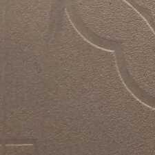 Carreau décoratif brun à lignes texturées