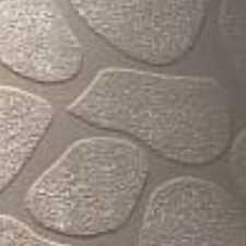 Carreau décoratif brun – Motifs circulaires texturés