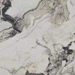 Carreau décoratif effet résine – Mélange blanc, noir et brun