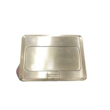 Cache-prise doré design