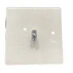 Interrupteur blanc simple bouton