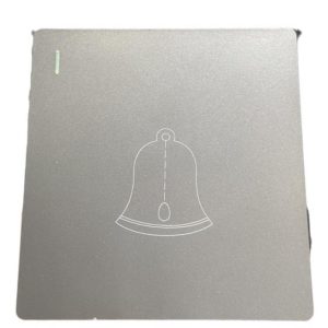 Interrupteur alarme blanc et gris