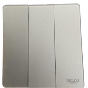 Interrupteur gris triple