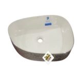 Vasque Luxe Argent Texturé