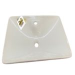 Vasque Rectangle Italiana Blanche
