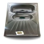 Évier Inox Compact Double Compartiment