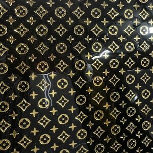 Carrelage Noir Luxe Doré